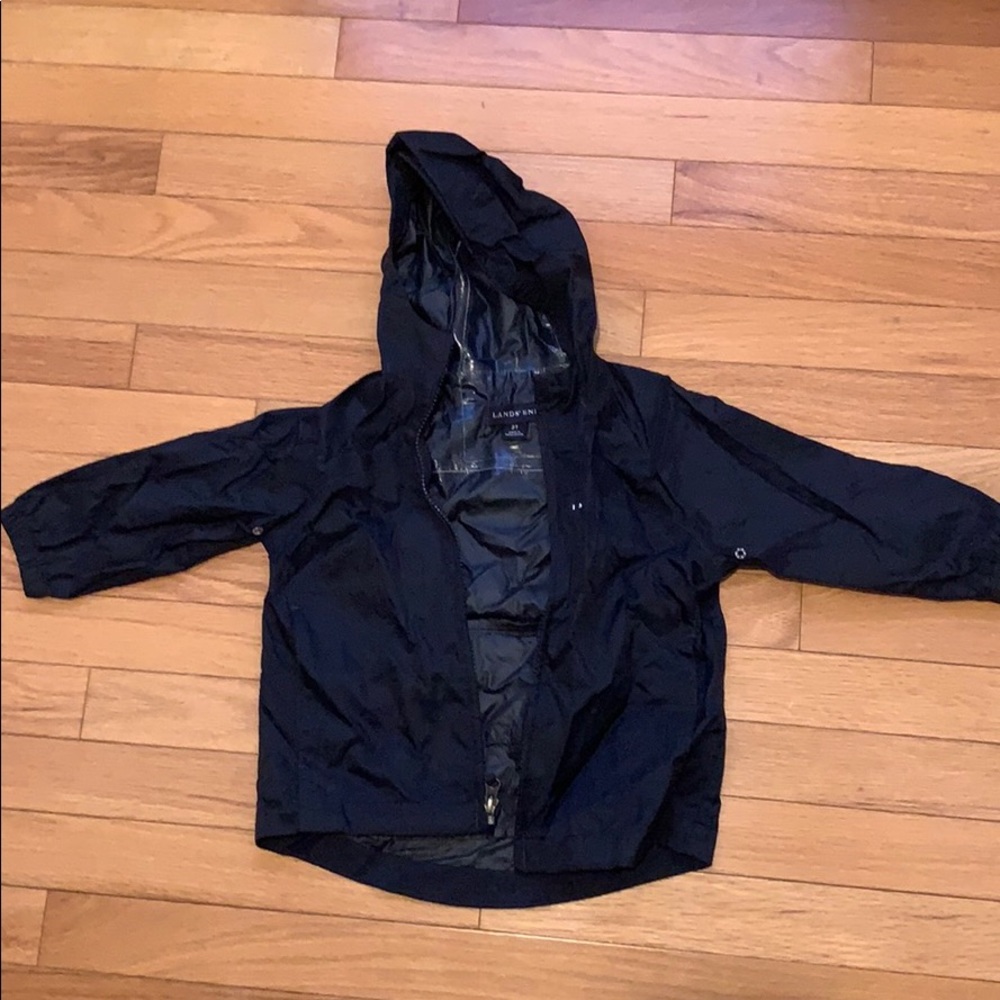 Lands End Kids Rain Coat
